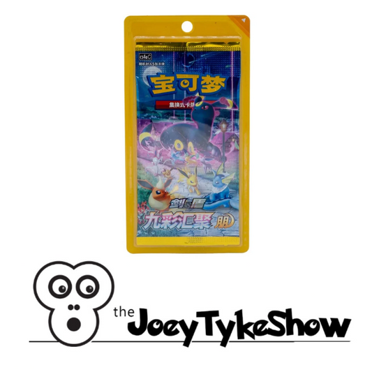 Pokémon - Simplified Chinese 6.0 'Nine Colour Gathering' Eevee Sleeved Booster