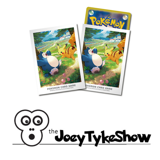 Pokemon Center Japan - Snorlax and Pikachu 64 Card Sleeve Pack