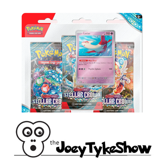 Pokémon - 1 x Stellar Crown Triple Blister